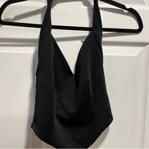 Princess Polly Sleek Black Top